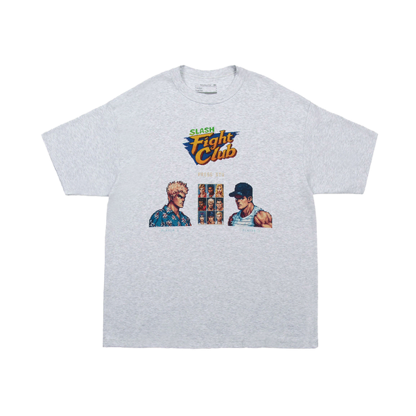 [BUNJANG] STU Fight Club T-Shirt Melange Grey / STU Fight Club T-Shirt Melange Grey