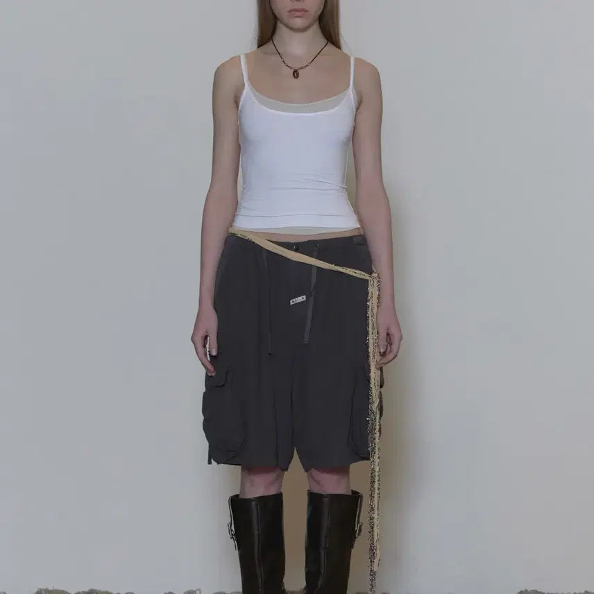 [BUNJANG] Sculptor Go To Tank Top Sleeveless White / sculptor 스컬프터 마이 고 투 탱크 탑 슬리브리스 화이트