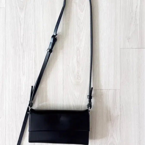 [BUNJANG] YAHKI Wallet Shoulder Mini Bag - Black / YAHKI 지갑형 숄더 미니백 / 블랙