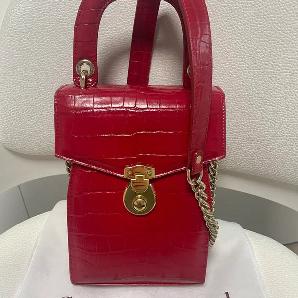 [BUNJANG] Cardinal Red Lia Bag / 카디널레드 리아백 red