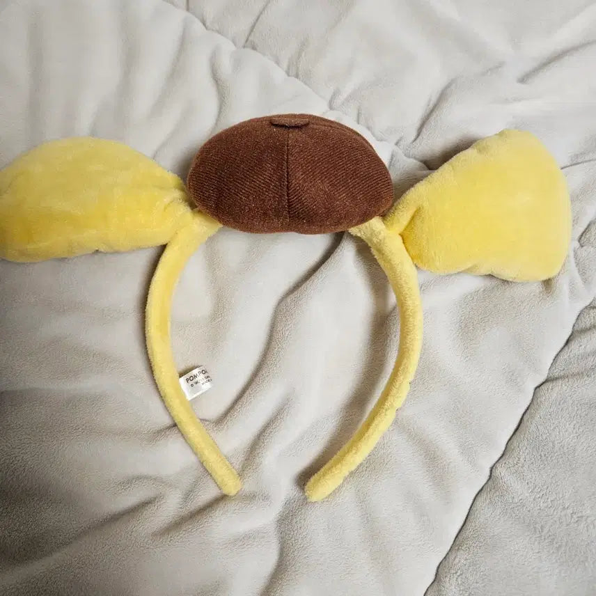 [BUNJANG] Pompompurin Plush Headband / 폼폼푸린 머리띠 카츄샤