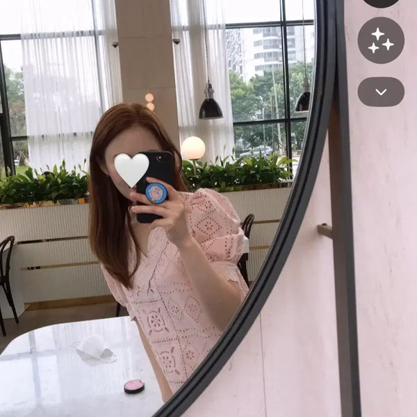 [BUNJANG] Byccini Punching Long Dress / 바이씨니 펀칭 롱 원피스