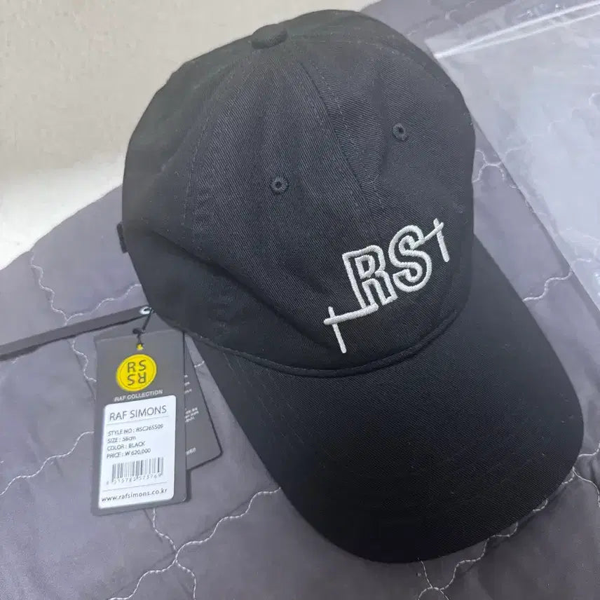 [BUNJANG] Raf Simons RS1 Logo Cotton Baseball Cap / 라프시몬스 볼캡