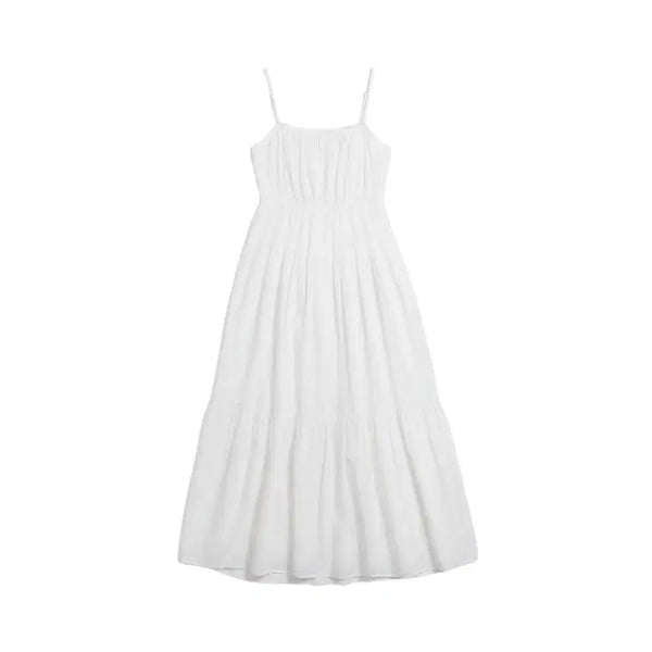 [BUNJANG] FAB SEOUL White Back-Banding Strap Dress / 여성F/ FAB SEOUL 화이트 뒷밴딩 끈 원피스 0-89