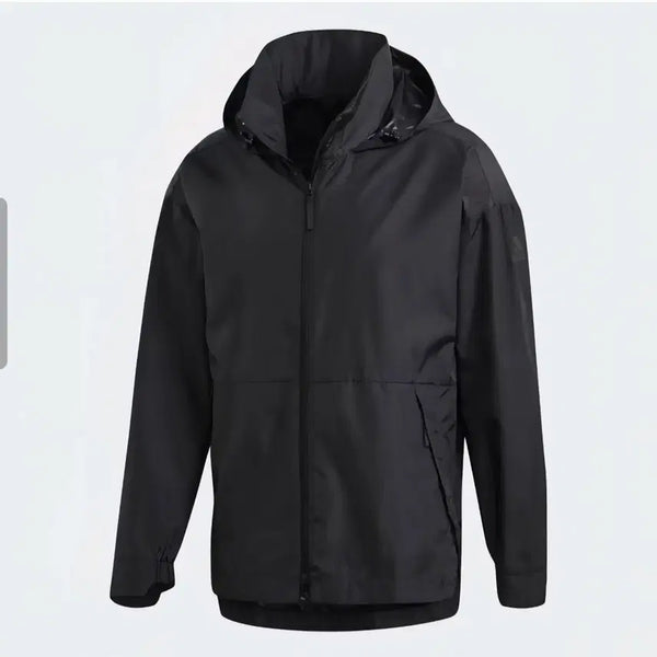 [BUNJANG] Adidas Urban Wind Ready FI0640 Woven Windbreaker Jacket Black / 새상품급) 아디다스 얼반 윈드 레디 FI0640 우븐 바람막이 반사,발수