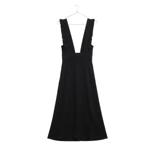 [BUNJANG] Hotping Layered Frill Dress BK / 여성1/ 핫핑 레이어드 프릴 원피스 BK 0-86