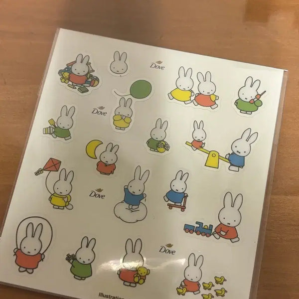 [BUNJANG] Miffy Sticker Set / 미피스티커
