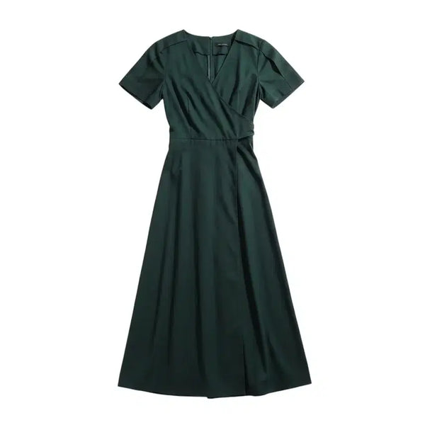 [BUNJANG] Valentia Women's Short-Sleeve Long Dress Size 55 / 여성55/ 발렌시아 핏예쁜 반팔 롱원피스 GN 0-81