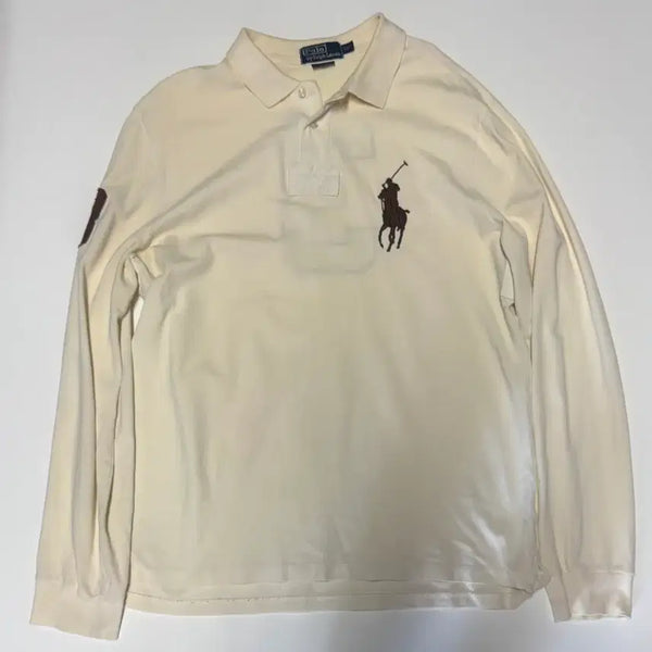 [BUNJANG] Polo Ralph Lauren Big Pony Rugby Long Sleeve Polo Shirt XL / 정품!! 폴로 랄프로렌 빅포니 럭비 긴팔 카라 티셔츠 2XL
