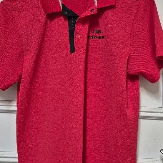 [BUNJANG] EIDER Red Polo T-Shirt L / EIDER 브랜드의 레드 폴로 티셔츠  L