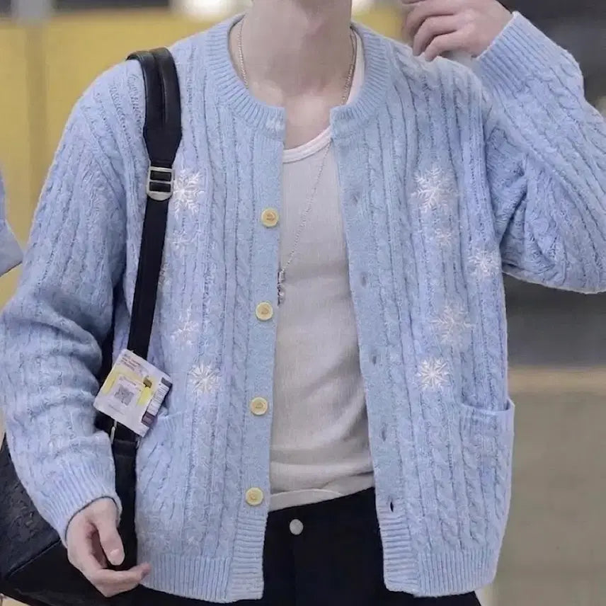 [BUNJANG] Noculus Snow Blossom Cardigan / 노쿨러스 스노우 블라썸 가디건 2