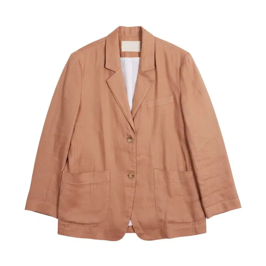 [BUNJANG] Queens Rabbit Linen Boy Fit Suit Jacket / 여성F/ 퀸스래빗 린넨 보이핏 정장 자켓 BG 0-69