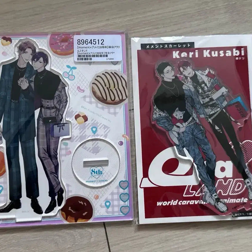 [BUNJANG] Memento Scarlet / It's My Turn to Cry Acrylic Stand / 일본 비엘 메멘토 스칼렛/미칠듯이 우는 것은 나의 차례 아크릴