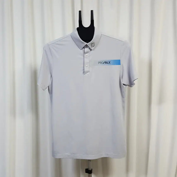 [BUNJANG] Footjoy Men's Golf Performance Short Sleeve T-Shirt (Size 100) / 24년 풋조이 남성 골프 기능성 반팔티셔츠 100추천 오일장 0331