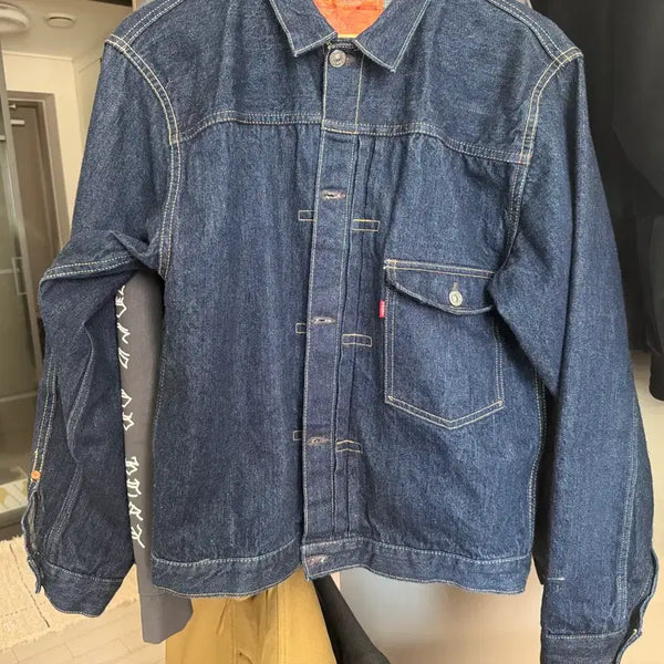 [BUNJANG] Freewheelers 1st Generation One Wash Denim Jacket / 프리휠러스 1세대 데님 자켓