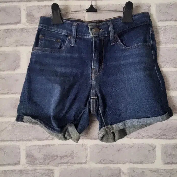 [BUNJANG] Levi's Denim Blue Short Shorts Size 25 / 리바이스 진청 숏반바지 25/알뜰한여우