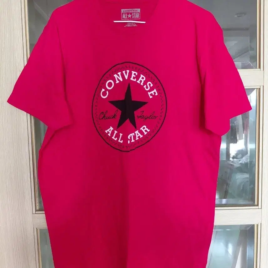 [BUNJANG] Unisex Round Neck Cotton T-Shirt / 반팔 라운드티 면티프린팅 남여공용