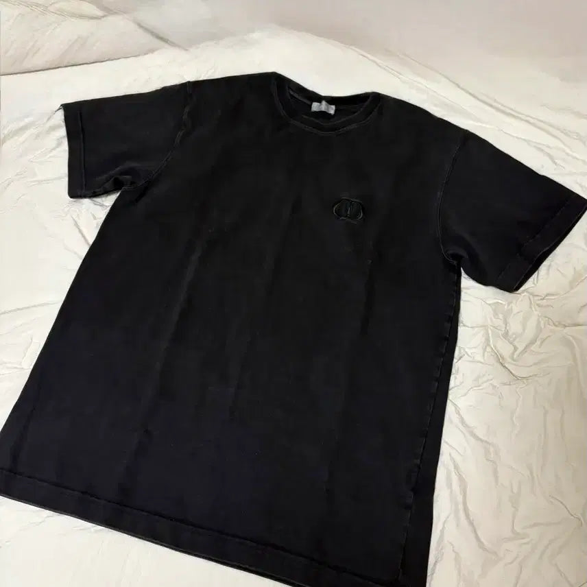[BUNJANG] Dior CD Logo T-Shirt Black (L) / 디올 CD 반팔 L