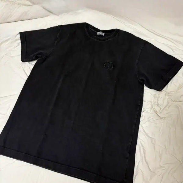 [BUNJANG] Dior CD Logo T-Shirt Black (L) / 디올 CD 반팔 L