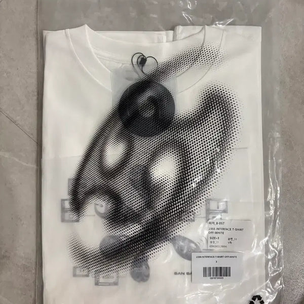 [BUNJANG] Sansan Gear Interface T-Shirt Off-White Size 3 / [3]산산기어 인터페이스 티셔츠 오프화이트