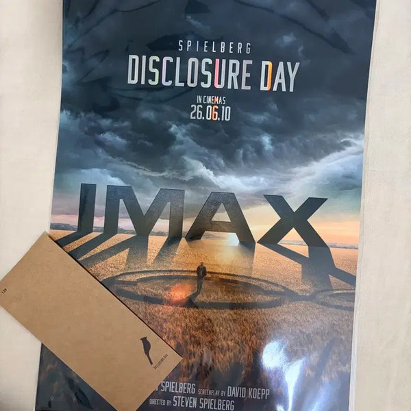 [BUNJANG] Disclosure Day TTT + IMAX Poster / 디스클로저 데이 TTT + IMAX 포스터