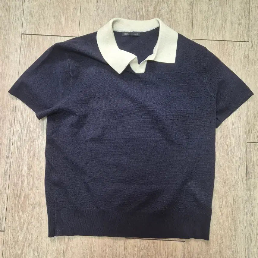 [BUNJANG] SPAO Kara Short Sleeve T-Shirt / 스파오 카라 반팔티