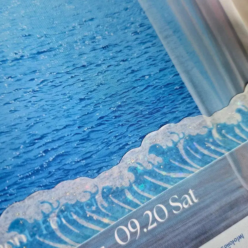 [BUNJANG] Simply Gilded Wave Die-Cut Washi Tape / simply gilded 파도 박마테 다이컷 마테띵