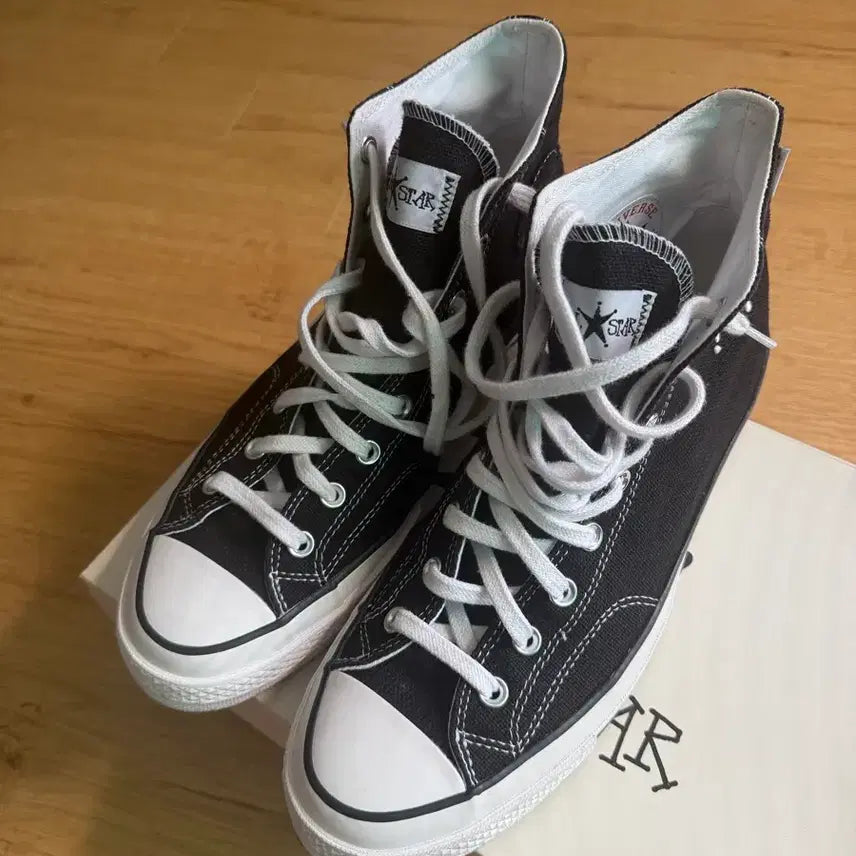 [BUNJANG] Converse x Stussy Chuck 70 High Black / [290]컨버스 x 스투시 척 70 하이 블랙