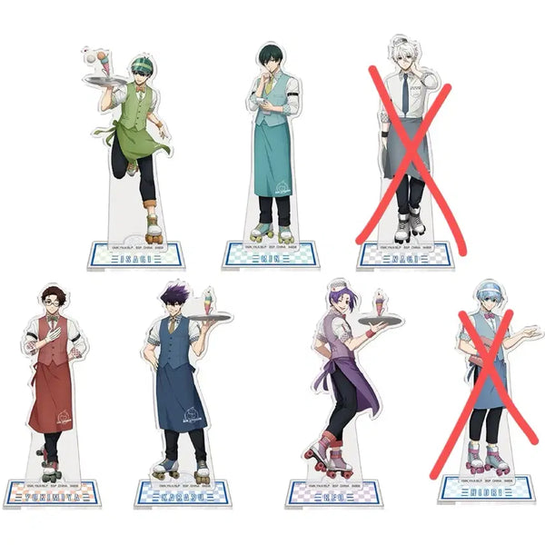 [BUNJANG] Blue Lock Ichiban Kuji ~Day Off~ E Prize Acrylic Stands Set (5 Types) / (개봉전시) 블루록 ~day off~ 제일복권 E상 아크릴 스탠드 5종