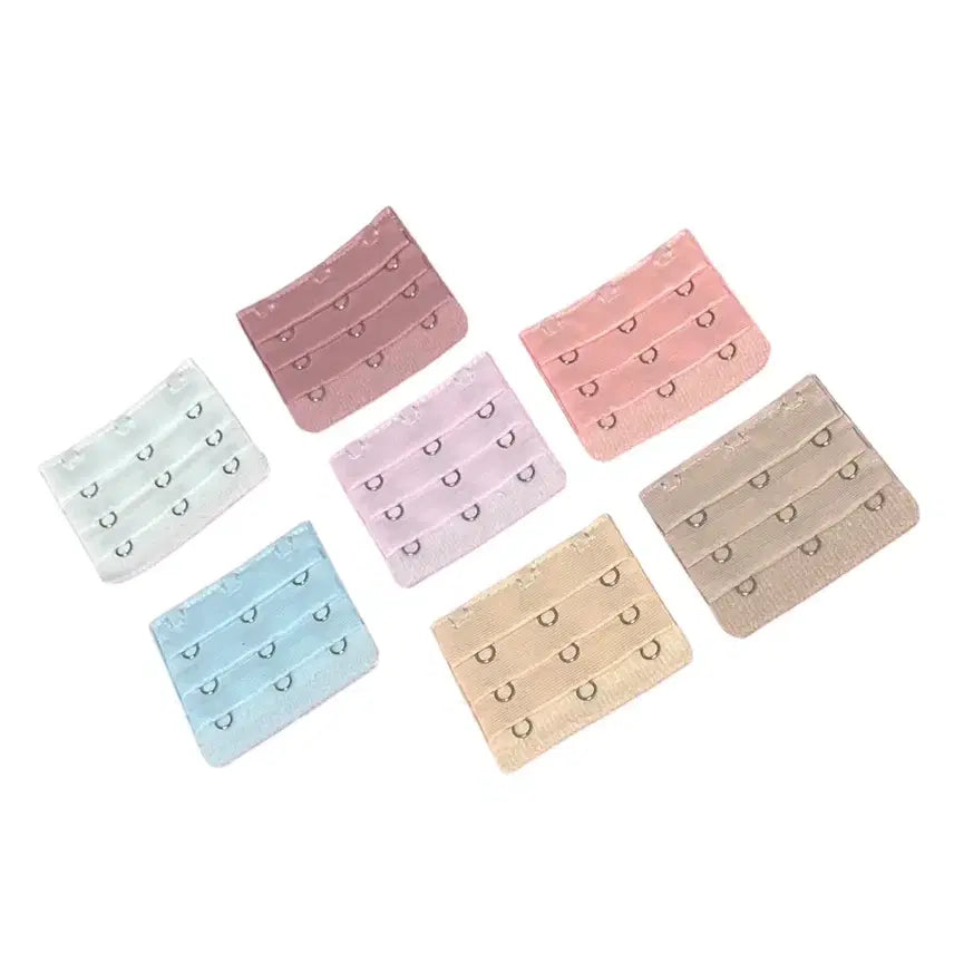 [BUNJANG] 3-Row Bra Extender Hook Set - New / 브라 연장 후크 3단 일괄 새상품