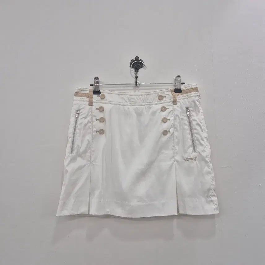 [BUNJANG] Louis Castel White Golf Skirt / 루이카스텔 화이트 골프 스커트30