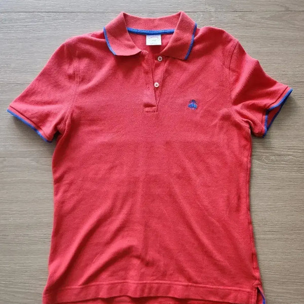 [BUNJANG] Brooks Brothers Pink Short Sleeve Polo Shirt - Size S / 브룩스브라더스 핑크 반팔 카라티S