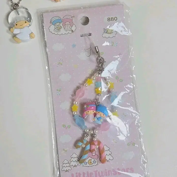 [BUNJANG] Little Twin Stars Candy Strap / 고전키키라라 리틀트윈스타 사탕 스트랩
