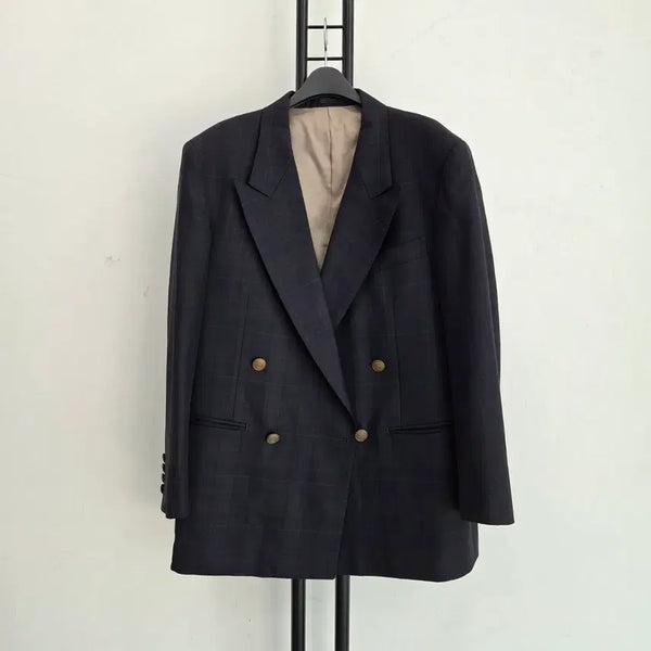 [BUNJANG] Burberry Check Wool Coat / 정품 버버리 BURBERRY 체크 코트 남성 자켓