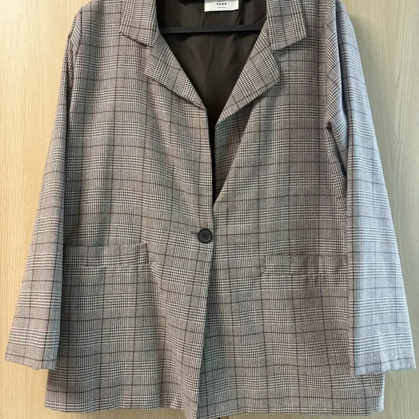 [BUNJANG] Women's Checkered Blazer / 여성 체크 자켓