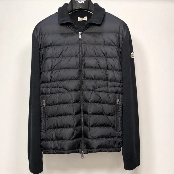 [BUNJANG] Moncler Knit Padded Jacket L / 몽클레어 니트패딩 L사이즈