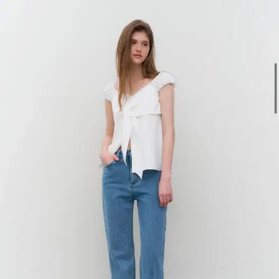 [BUNJANG] Rebaine Lea Blouse / 르베인  Lea Blouse