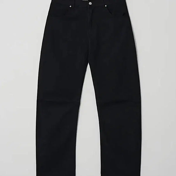 [BUNJANG] Billiant Long Length Curved Pants Black L / (새상품 택포가격) 빌리언트 롱 렝스 커브드 팬츠 블랙 L