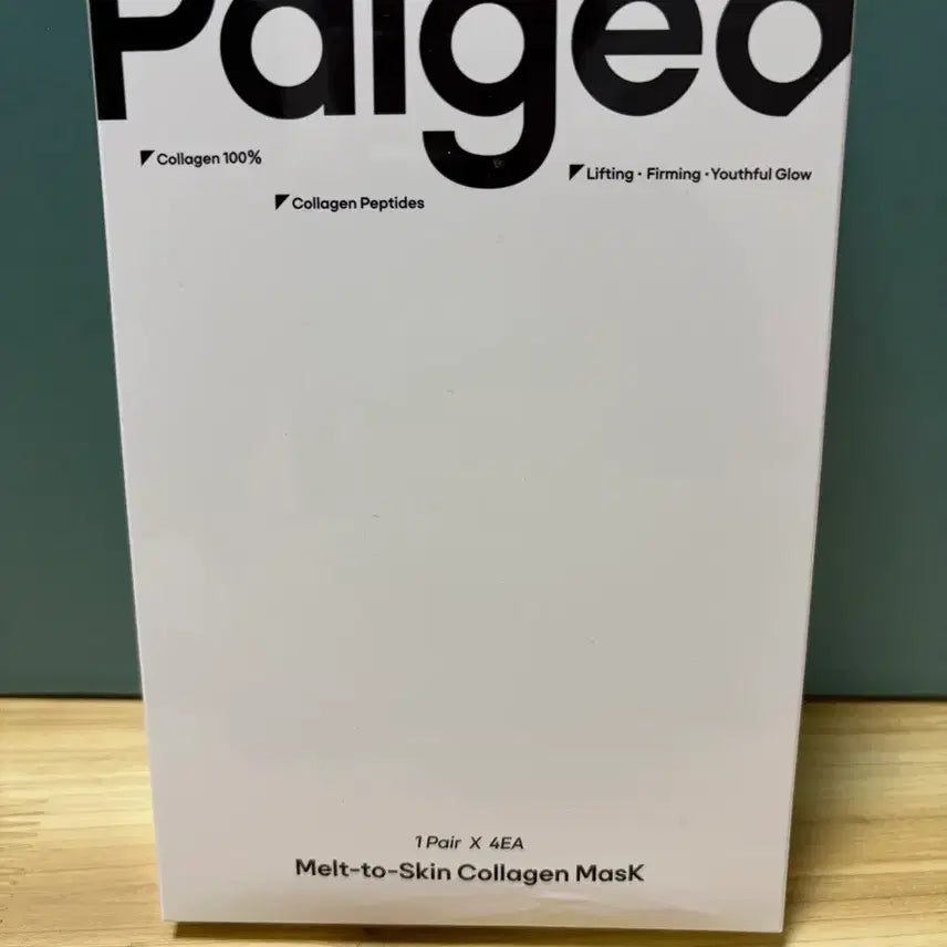 [BUNJANG] Paged Melting to Skin Collagen Mask 1 Box (4 Sheets) / 페이지드 멜팅 투 스킨 콜라겐 마스크 1box (4매)
