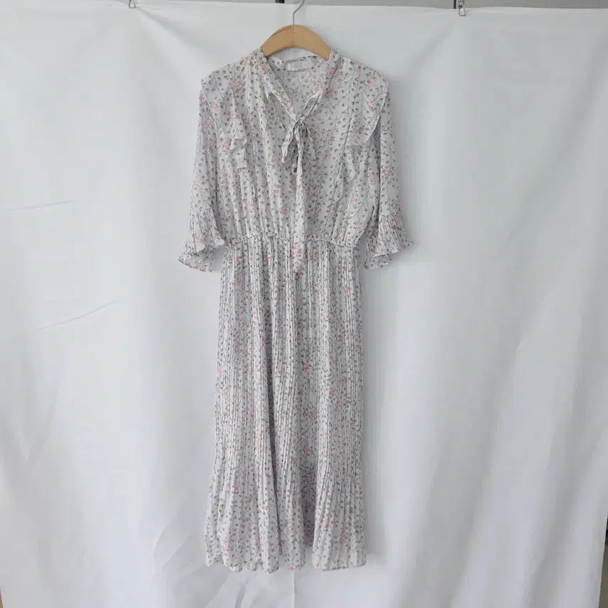 [BUNJANG] ABFG Chiffon Long Dress / abfg 에이비에프지 쉬폰 롱원피스 85