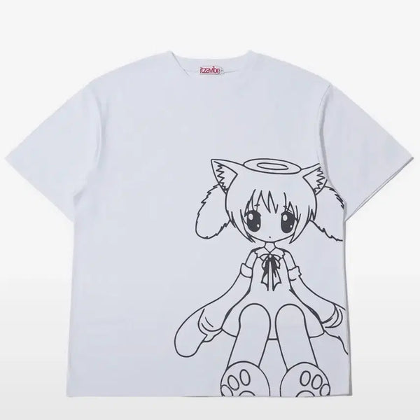 [BUNJANG] ITZZABIVE Short Sleeve T-Shirt / 잇자바이브 반팔 티셔츠