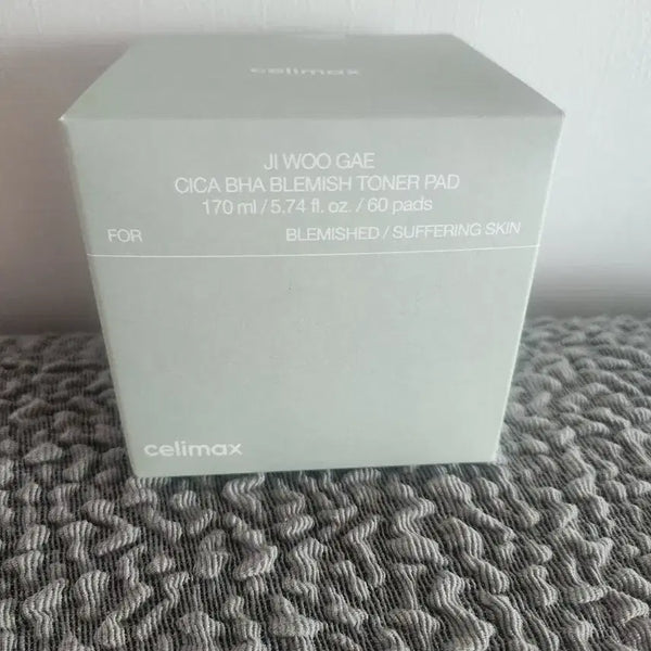 [BUNJANG] Celimaxeraser Cica BHA Blemish Toner Pad 60 Count / 셀리맥스 지우개 시카 BHA 블레미쉬 토너패드 60매