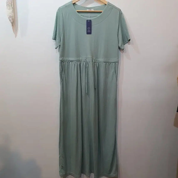 [BUNJANG] Soim Mint Long Dress (Maternity Friendly, Daily Wear) / soim 민트 롱원피스 *임부복 데일리