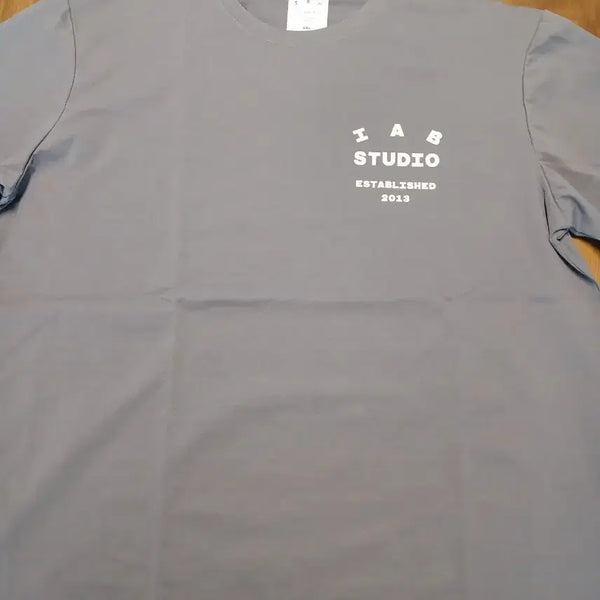 [BUNJANG] IAB STUDIO Short Sleeve T-Shirt Dark Grey XXL / IAB STUDIO 반팔 티셔츠 다크 그레이 XXL