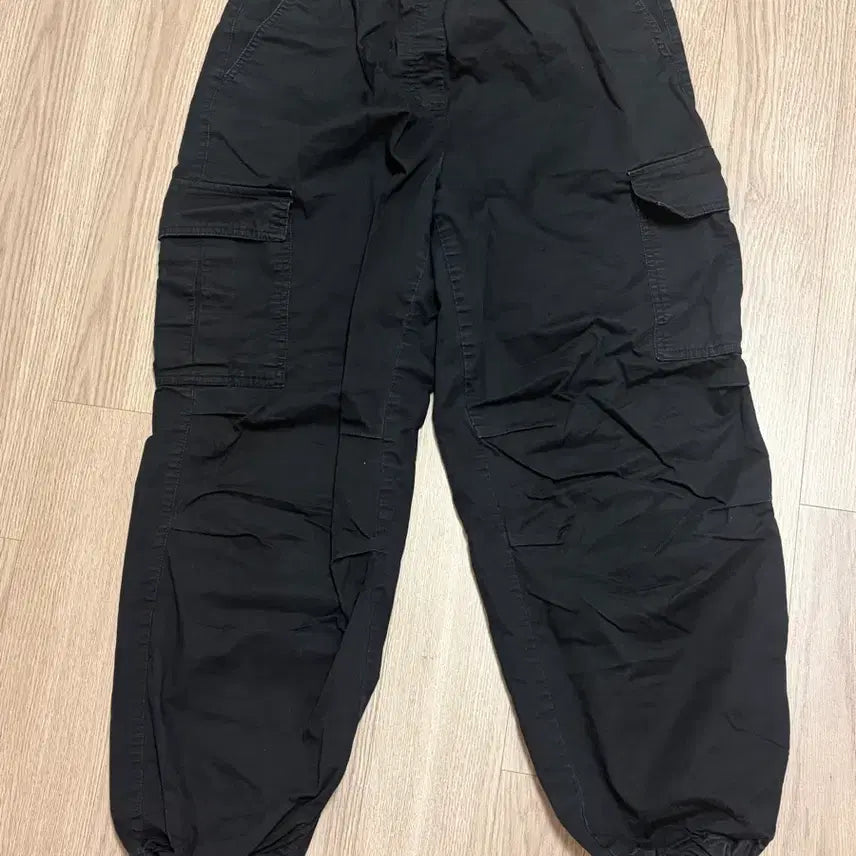 [BUNJANG] Giordano Women's Jogger Pants Black L / 지오다노 여성 조거팬츠 블랙L