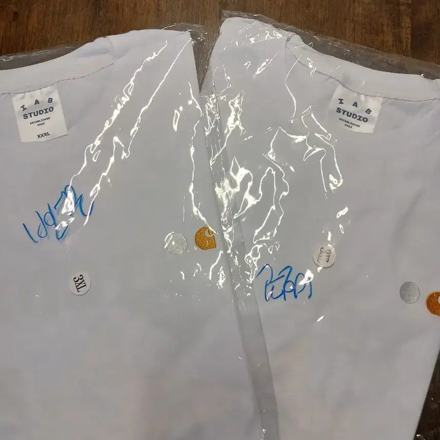 [BUNJANG] IAB STUDIO x Carhartt White Short Sleeve T-Shirt (3XL) / IAB STUDIO 화이트,칼하트 반팔 티셔츠 /3XL