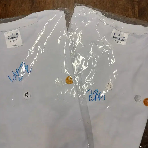 [BUNJANG] IAB STUDIO x Carhartt White Short Sleeve T-Shirt (3XL) / IAB STUDIO 화이트,칼하트 반팔 티셔츠 /3XL
