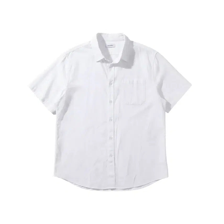 [BUNJANG] JEKAOYI Linen Short Sleeve Shirt - Men's XL / 남성XL/ 텍새 JEKAOYI 린넨 반팔셔츠 0-7