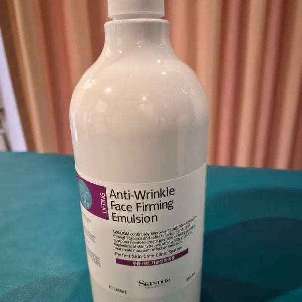 [BUNJANG] Professional Anti-Wrinkle Face Firming Emulsion 1000ml / 피부관리실용 페이스용 탄력로션 1000ml 새상품