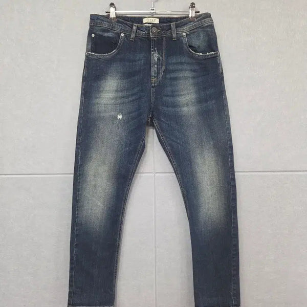 [BUNJANG] SERIES FIVER Washed Denim Pants (Size 30) / series; fiver (시리즈 파이버) 워싱 데님 팬츠